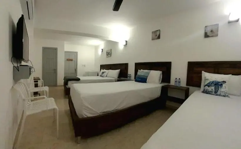 اتاق ساده سه‌ نفره, Hostal Marina Samana