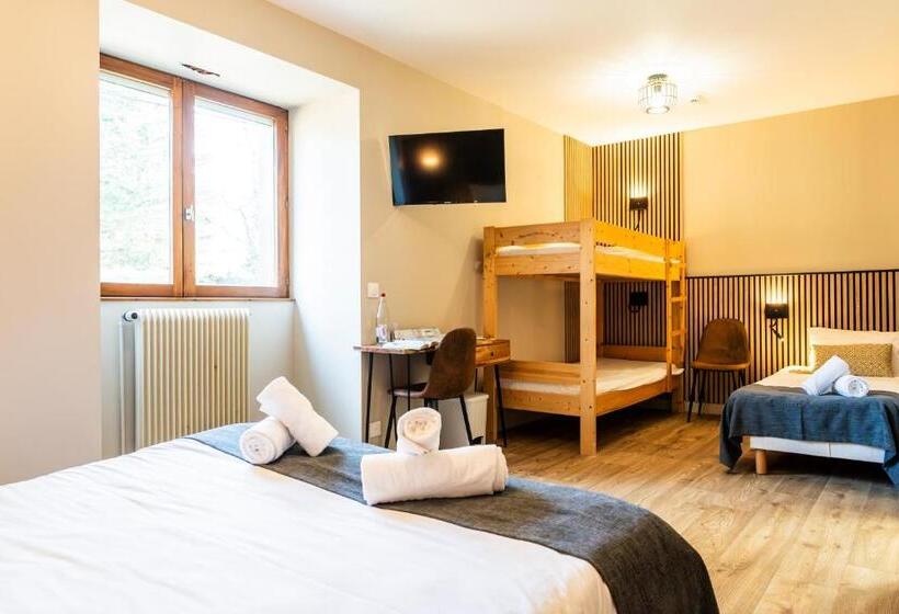 Семейный Номер Deluxe, Hôtel Club Côté Dole, Ussim Vacances Les Rousses