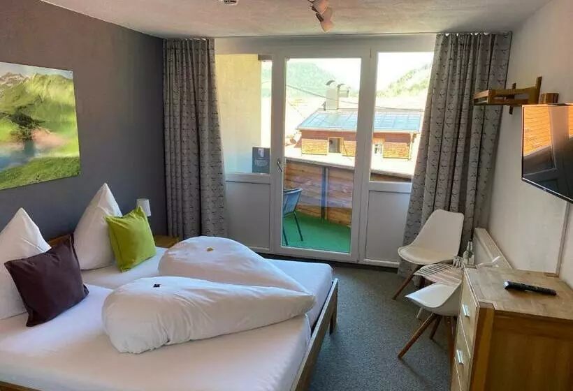 Standard-huone Parveke, Bergsteiger Hotel Grüner Hut