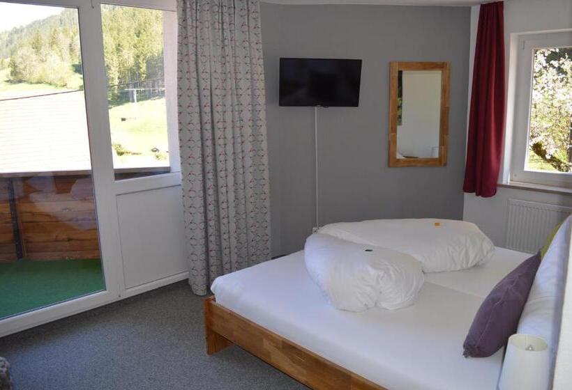 스탠다드 발코니 룸, Bergsteiger Hotel Grüner Hut