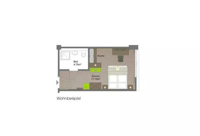 Comfort-studio, Appartello  Smarttime Living Hamburg