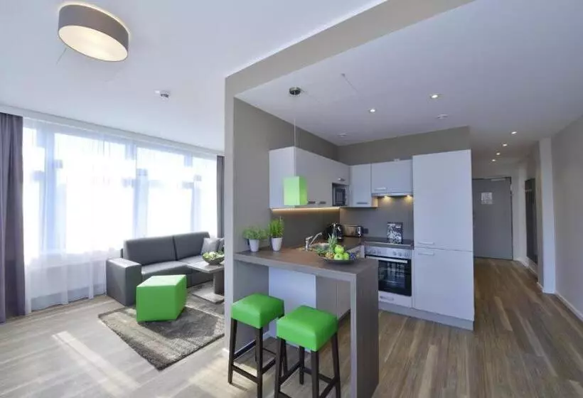 Deluxe-huoneisto 1 Makuuhuone, Appartello  Smarttime Living Hamburg