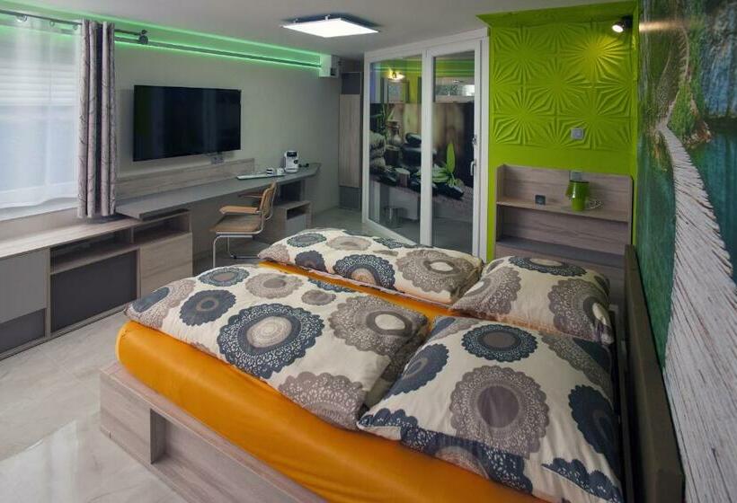 חדר משפחתי, Designpension Idyll Nr2 Hotel Garni