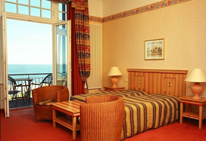 海景标准间带阳台, Strandhotel Möwe