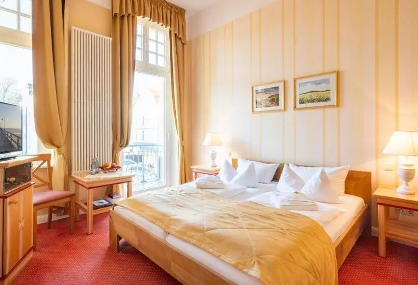 バルコニー付きスタンダードルーム, Strandhotel Möwe