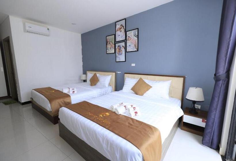 اتاق استاندارد چهارنفره با بالکن, P Boutique Hotel Grand World Phú Quốc
