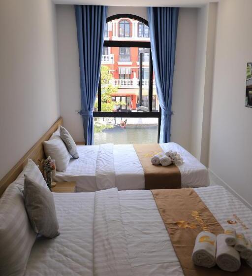 اتاق استاندارد چهارنفره با بالکن, P Boutique Hotel Grand World Phú Quốc