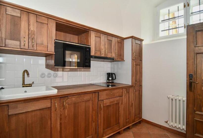 דירת חדר סופריור, Zámek Castle Račice   Předzámčí Forecastle