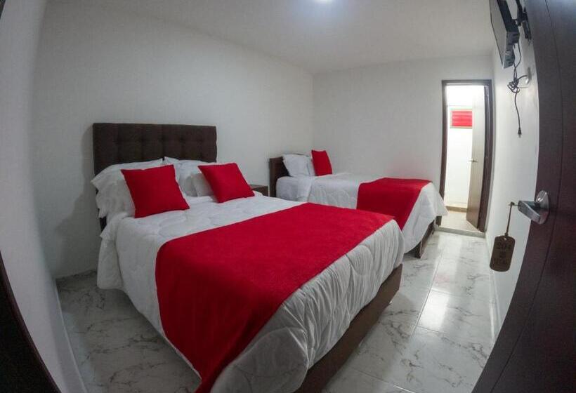 Номер Стандарт Трехместный, El Edén Hotel Campestre