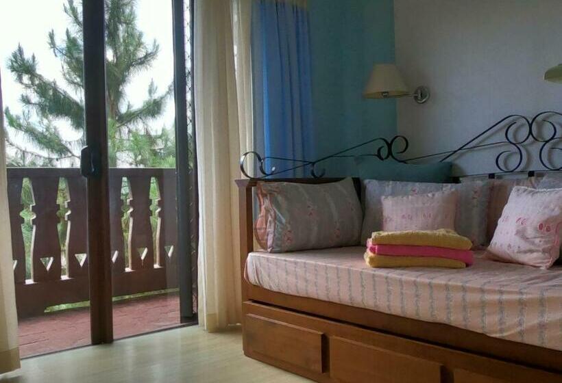 آپارتمان 1 خوابه با چشمانداز, Crosswinds Charm Tagaytay Alpine Getaway