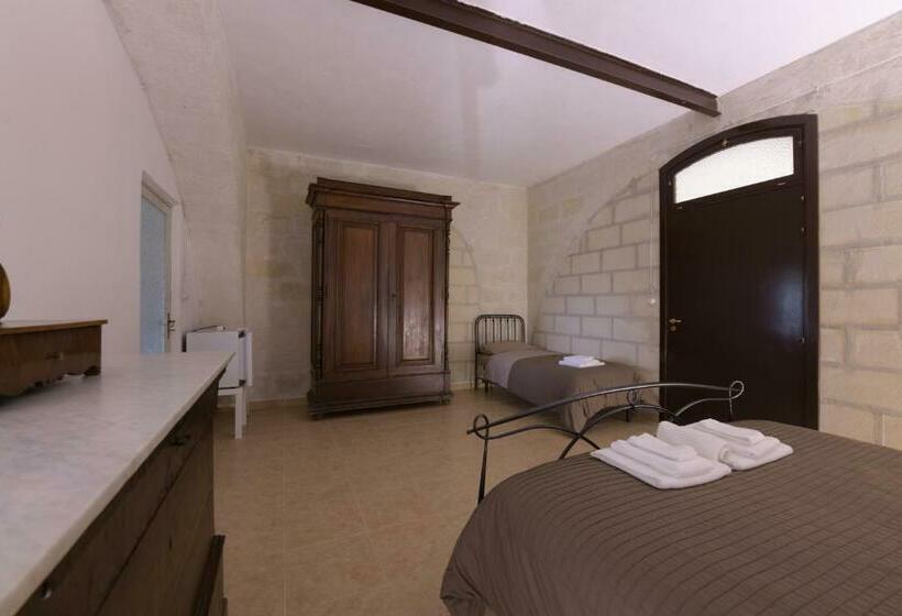高级三人间, Agriturismo Masseria Santa Lucia Al Bradano