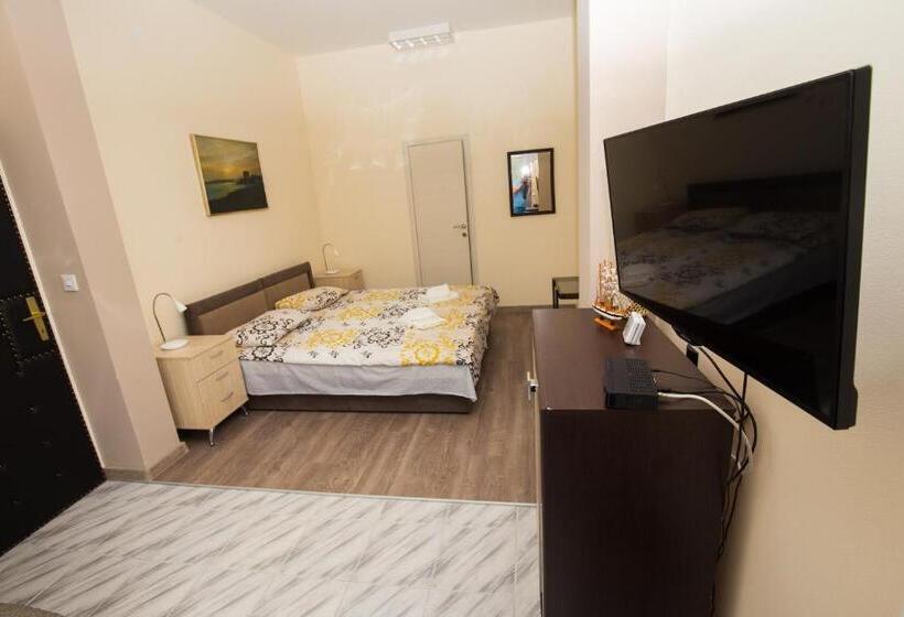 اتاق استاندارد با تخت دوبل و چشمانداز, Art Guesthouse