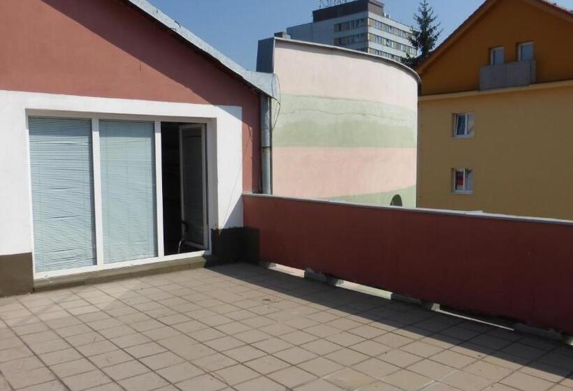 テラス付き１ベッドルームアパートメント, Penzión Dukát