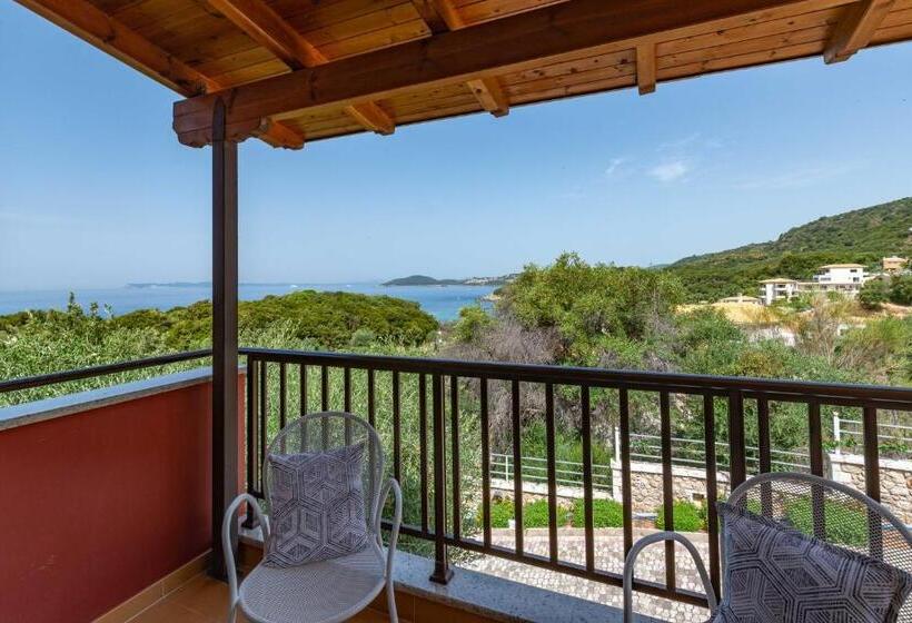 Huoneisto 1 Makuuhuone Merinäkymä, 3aktes Suites & Studios