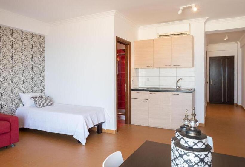 شقة غرفة واحدة مطلة على البحر, 3aktes Suites & Studios