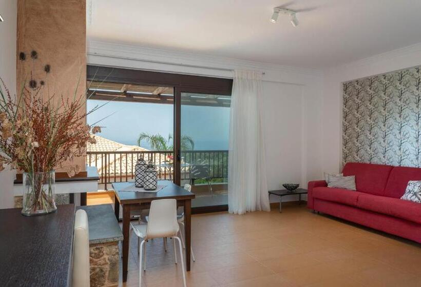 Huoneisto 1 Makuuhuone Merinäkymä, 3aktes Suites & Studios