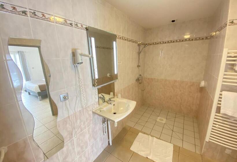 适合残疾人使用的标准间, Logis Hôtel L Oliveraie