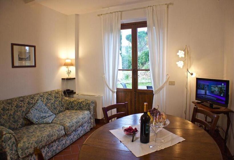 آپارتمان 1 خوابه با چشمانداز باغ, Podere Dell'anselmo