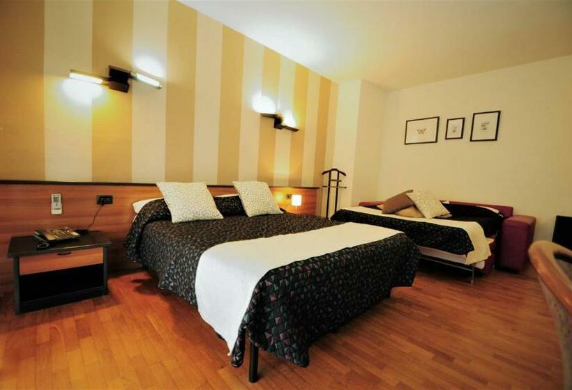 Четырехместный Номер Стандарт, Ecohotel Ristorante Milano