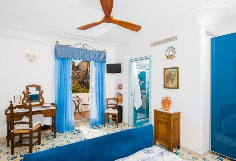 اتاق استاندارد با بالکن و چشمانداز دریا, Dimora Del Podestà