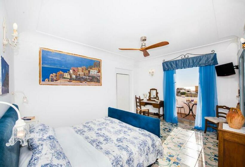 اتاق استاندارد با بالکن و چشمانداز دریا, Dimora Del Podestà