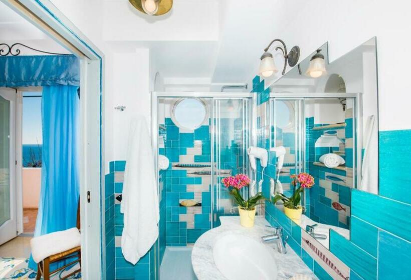 اتاق استاندارد با بالکن و چشمانداز دریا, Dimora Del Podestà