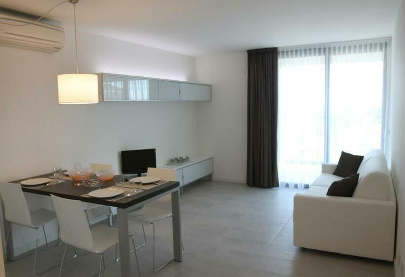 침실 1개 바다 전망 아파트, Residence Ormeggio