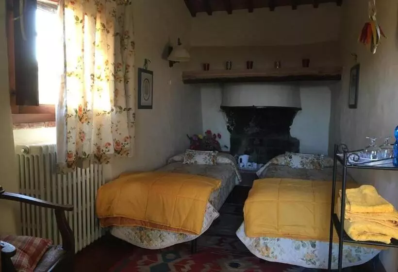 景色の見えるトリプルスタンダードルーム, La Canonica Di San Michele
