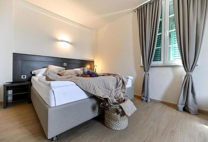 带1个卧室的带海景的公寓, Villa Hresc M