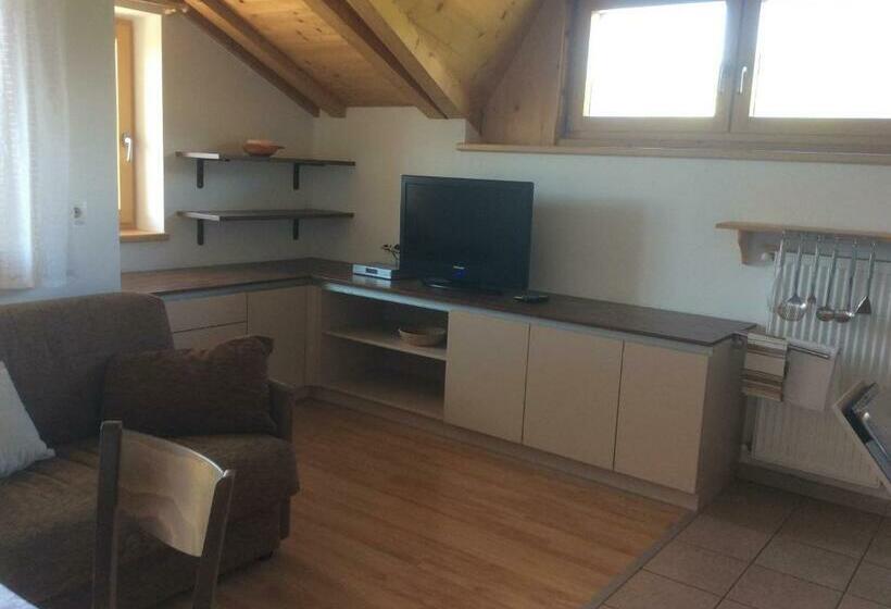 דירה בת חדר שינה 1 עם מרפסת, Panorama Residence Schlossblick