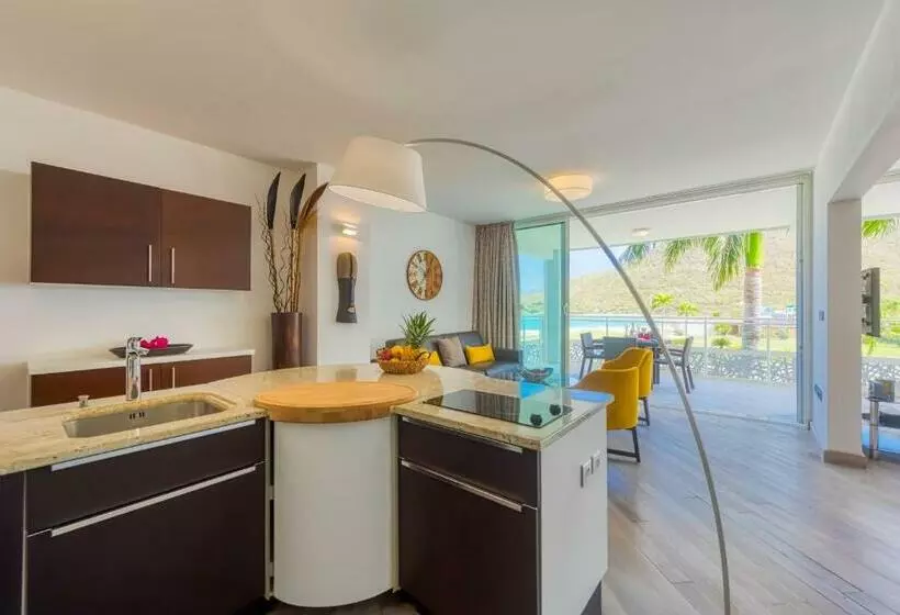 آپارتمان 1 خوابه با چشم‌انداز دریا, Le Domaine Anse Marcel Beach Resort