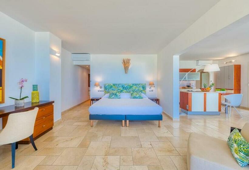 海の見える1ベッドルームアパートメント, Le Domaine Anse Marcel Beach Resort