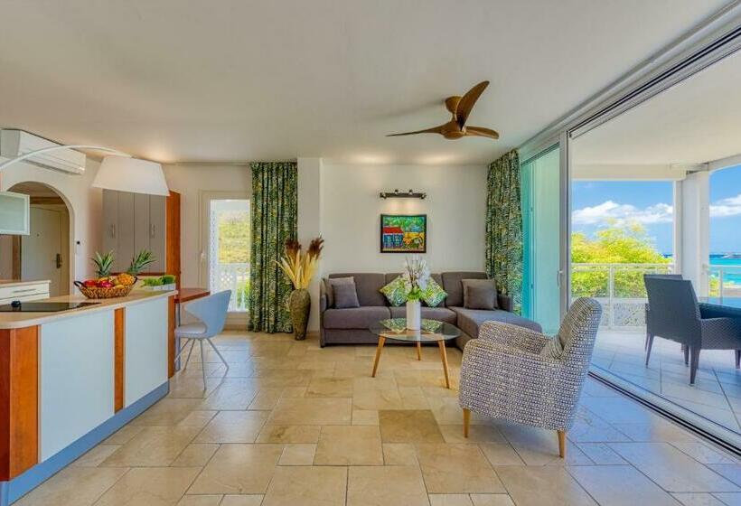 海の見える1ベッドルームアパートメント, Le Domaine Anse Marcel Beach Resort