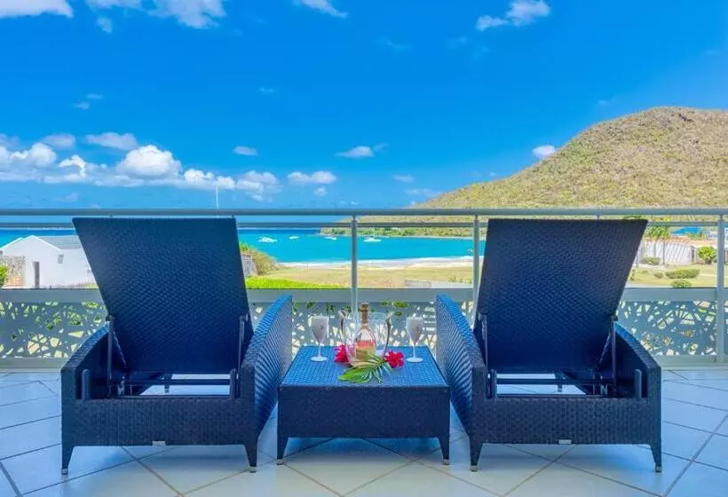 استودیوی استاندارد با چشم‌انداز دریا, Le Domaine Anse Marcel Beach Resort