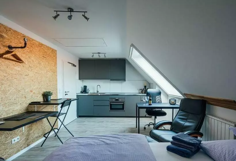 Huoneisto 1 Makuuhuone, Aparthotel Pumpengasse