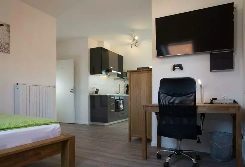 Huoneisto 1 Makuuhuone, Aparthotel Pumpengasse