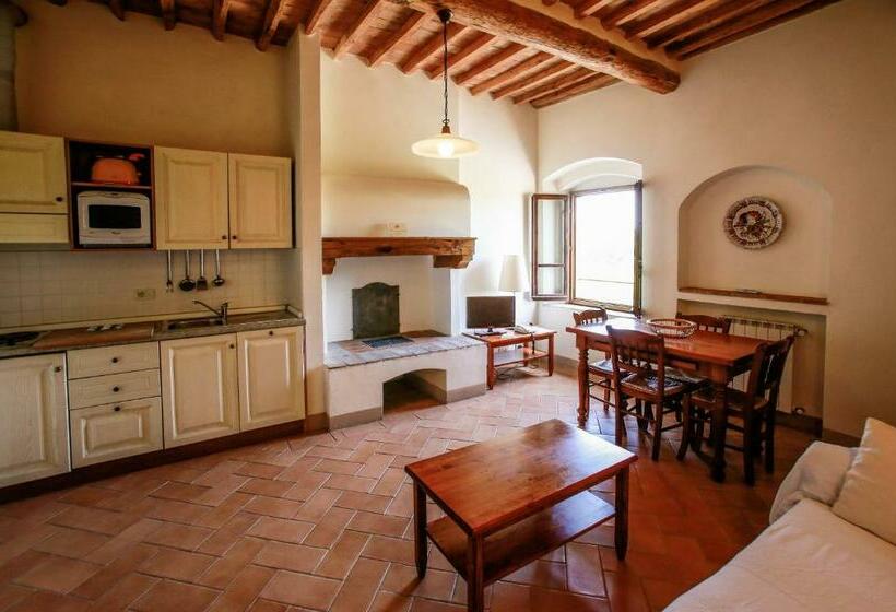 Апартаменты 1 Спальня, Fattoria Abbazia Monte Oliveto