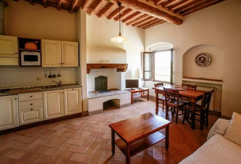 １ベッドルームアパートメント, Fattoria Abbazia Monte Oliveto