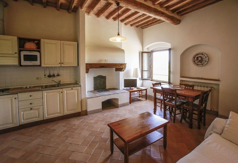 침실 1개 아파트, Fattoria Abbazia Monte Oliveto