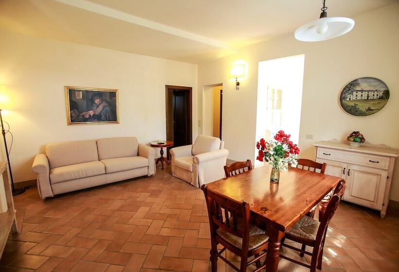 침실 2개 아파트, Fattoria Abbazia Monte Oliveto