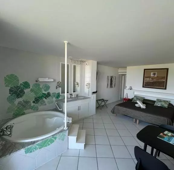 اتاق استاندارد با چشم‌انداز باغ, Le Domaine Anse Marcel Beach Resort