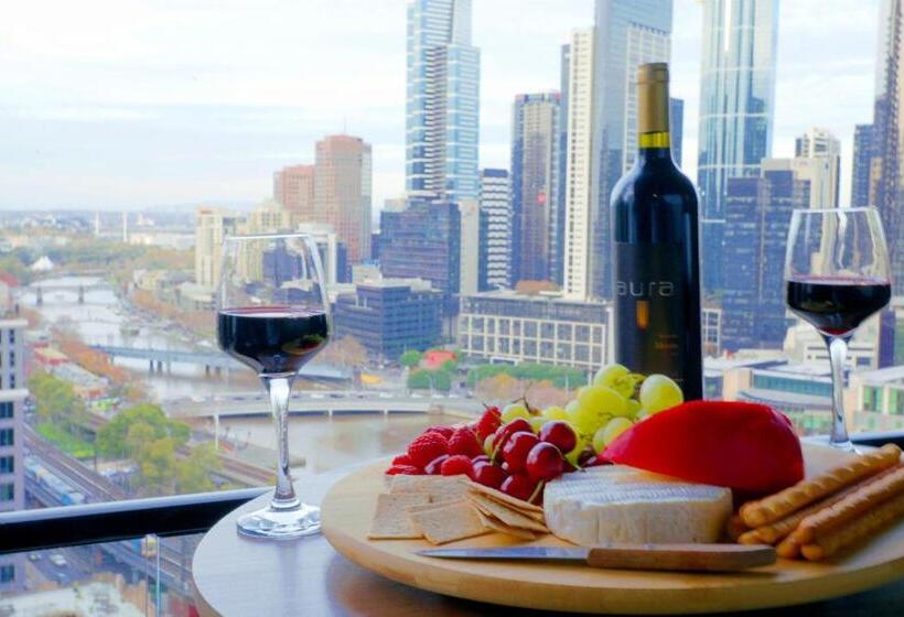 דירת חדר סופריור, Aura On Flinders Serviced Apartments