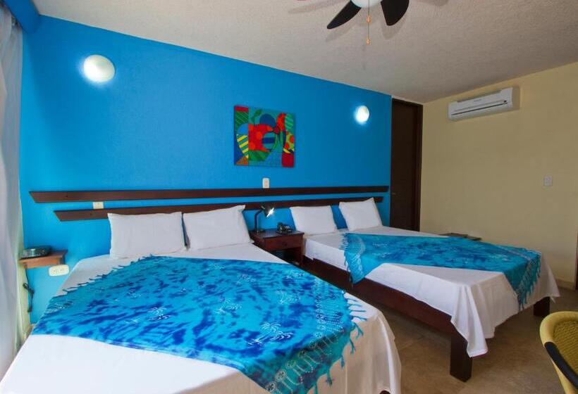 Номер Deluxe Вид на Море с Балконом, Bahia Taganga