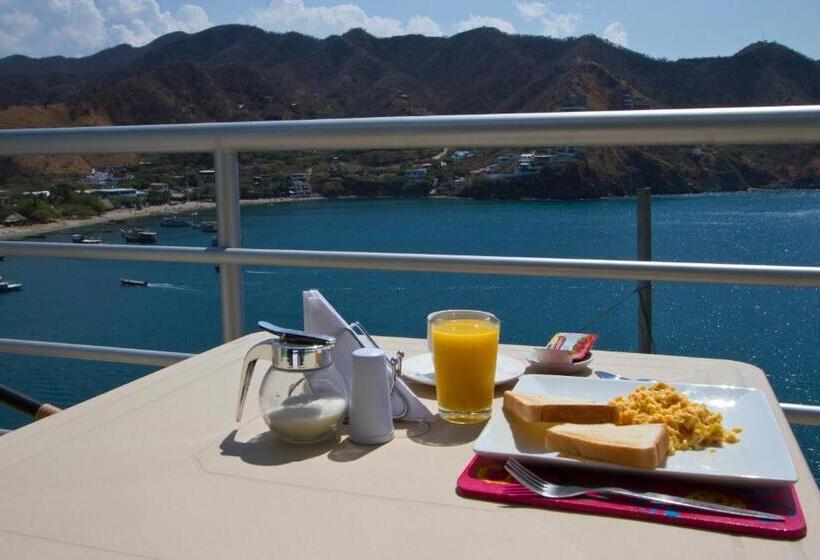 Номер Deluxe Вид на Море с Балконом, Bahia Taganga