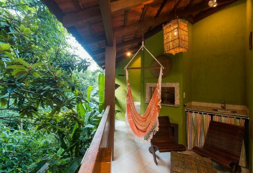 带1个卧室的带阳台的公寓, Pousada Vila Do Bosque