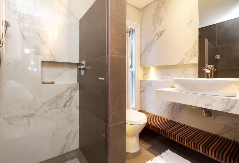 带两个卧室的复式公寓, Pousada Vila Do Bosque