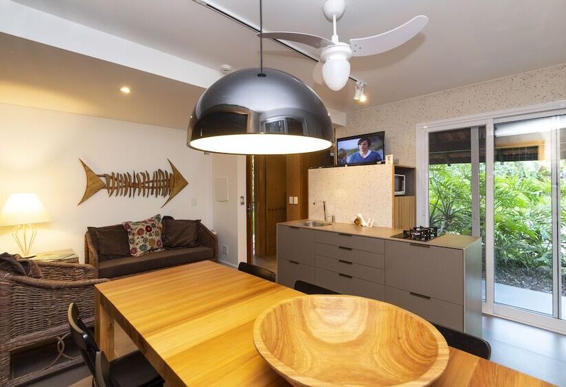 带两个卧室的复式公寓, Pousada Vila Do Bosque