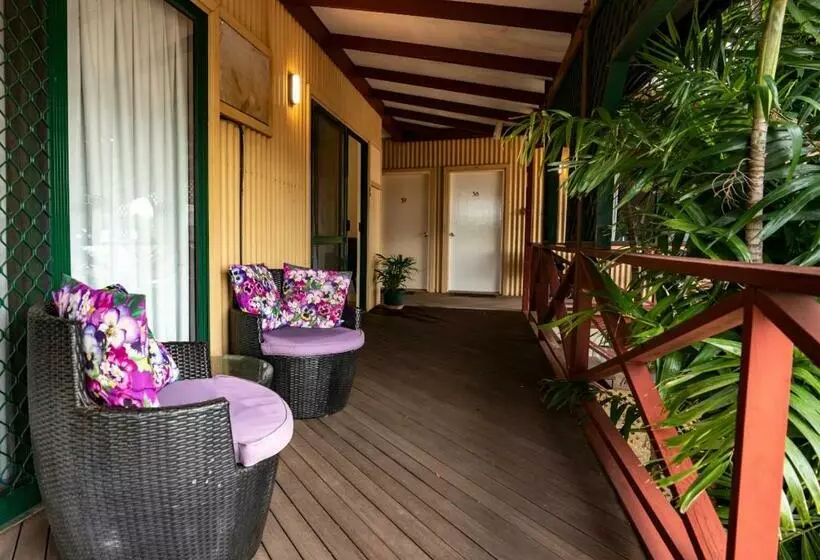 キングサイズベッドのスタンダードルーム, Kimberley Croc Motel