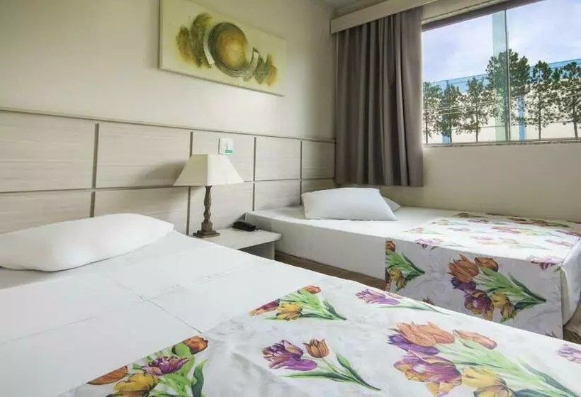 デラックスルーム, Golden Park Sorocaba & Convenções   By Nacional Inn