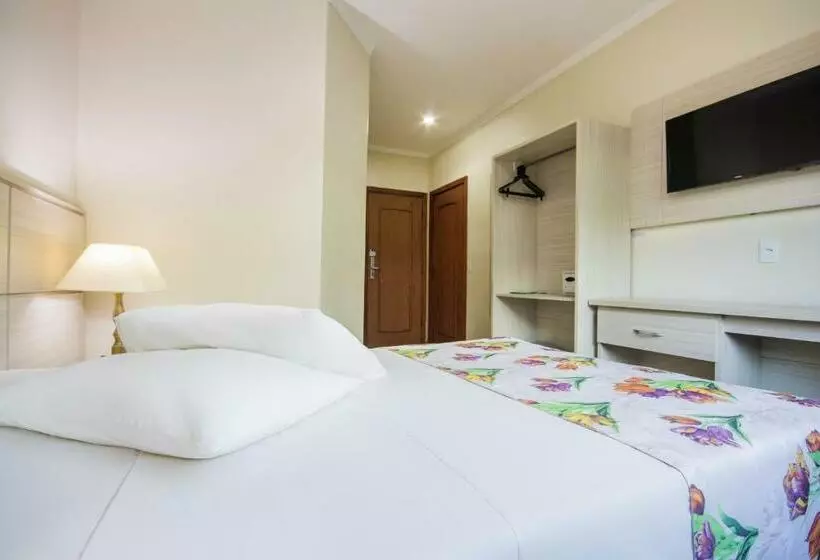 デラックスルーム, Golden Park Sorocaba & Convenções   By Nacional Inn